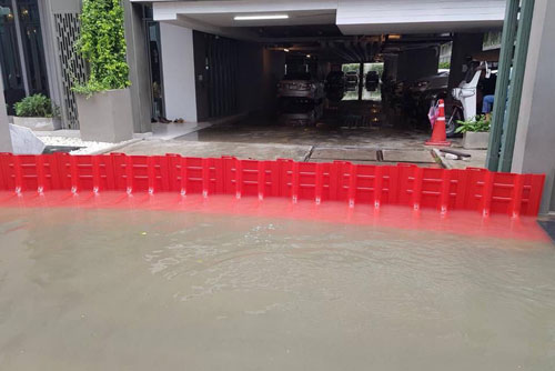 Ignidon waterkering Boxwall wateroverlast overstroming