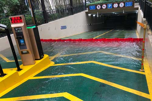Ignidon barrière Boxwall inondation